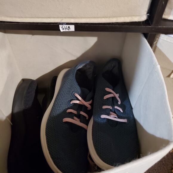 Allbirds Womens Treerunners Lace Up Sneakers Size 9 Blue Shoes Active Running - Picture 10 of 10